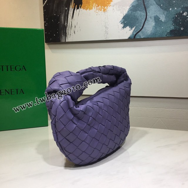 Bottega veneta高端女包 98080 寶緹嘉小號羊皮手工編織女包 BV爆款jodie新版本2代編織打結圓形hobo包  gxz1144